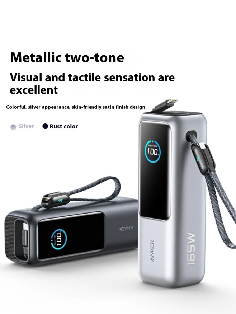 Anker Energy Cabin 165W High-Power Large Capacity Power Bank 20000+mAh Fast Charging Mobile Power Bank Suitable for Air Travel