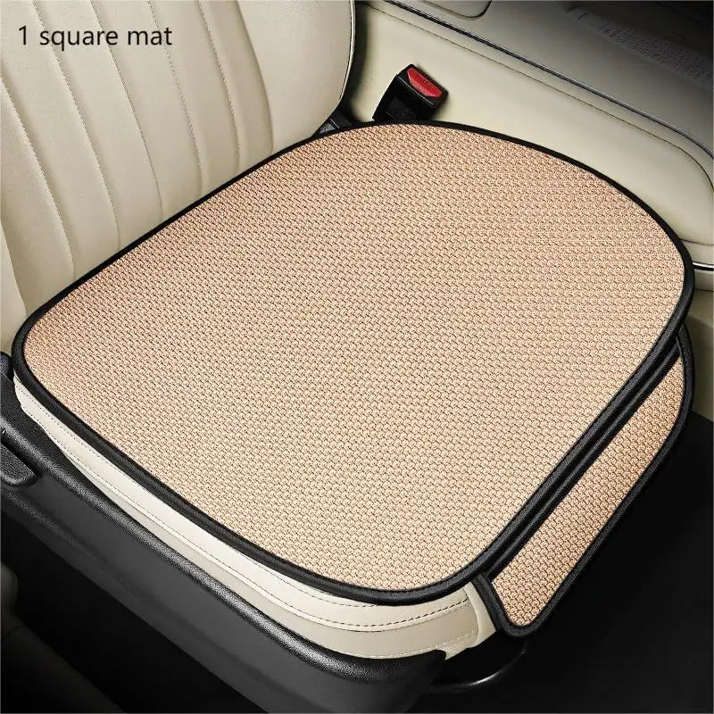 Summer Cool Car Seat Cushion, Breathable Comfort Drivers Seat Covers with Storage Bag, Car Protector Accessories for Truck, SUV