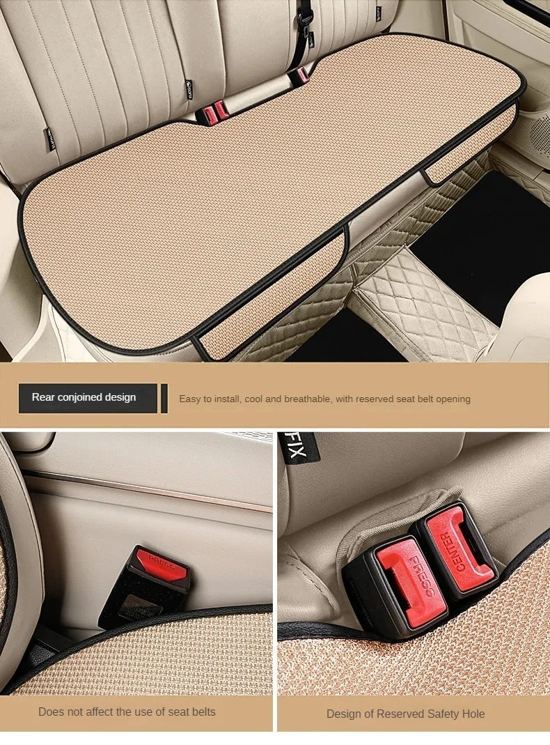 Summer Cool Car Seat Cushion, Breathable Comfort Drivers Seat Covers with Storage Bag, Car Protector Accessories for Truck, SUV