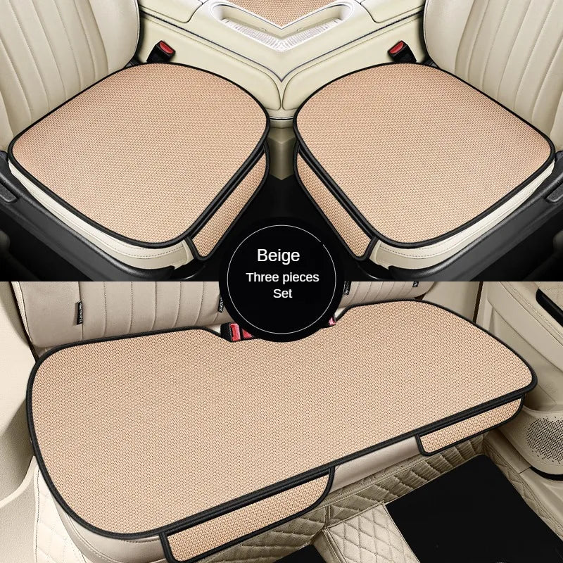 Summer Cool Car Seat Cushion, Breathable Comfort Drivers Seat Covers with Storage Bag, Car Protector Accessories for Truck, SUV