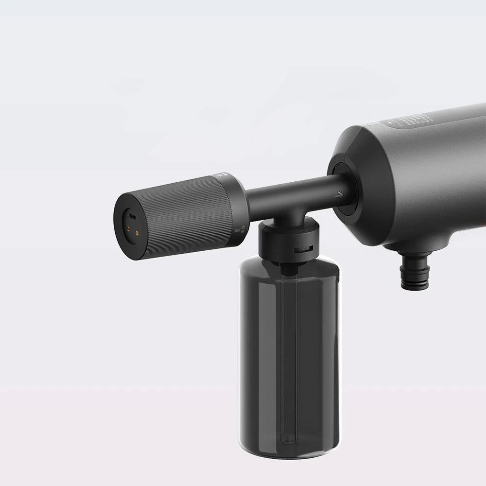 Wireless Car Washer 2: Cordless Design, 1.5MPa Pressure, 160L/h Flow Water, 3 Spray Modes, 2000mAh Battery, 6m Hose